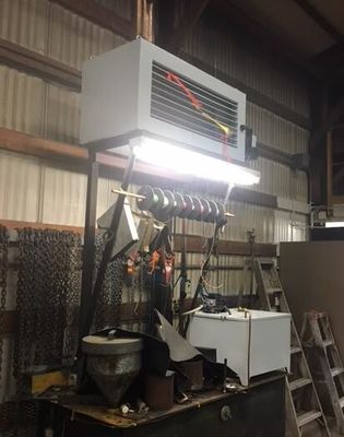 Tavuk çiftliği Atık motor yağı ısıtıcısı uzaktan kumandacı Düşük tüketim