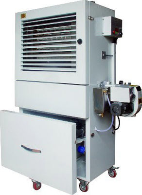 Çevre dostu yemek yağı ısıtıcısı 12000 M3 / H hava çıkışı 0.6 Kw fan motoru ile