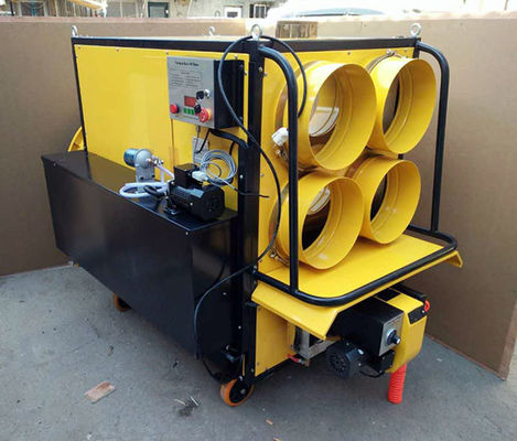 KVH 6000 Atık Motor Yağı Isıtıcısı Saatte 6 - 8 Liter Çift Fan Motoru
