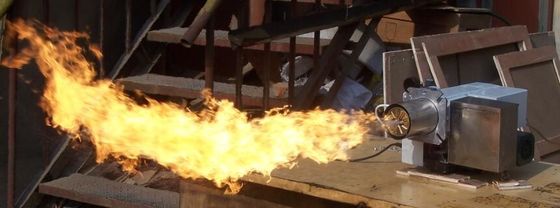 200 KW yakıt yağı yakıcı, özel nozelli kullanılmış yağ yakıcı fırın