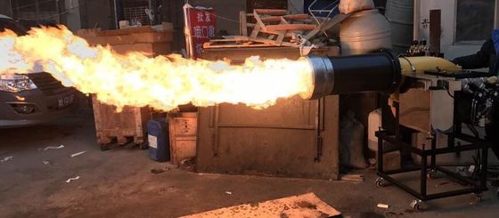 Tam otomatik atık yağ damla yakıcı 100-120 litre / saat 2 ton kazan için