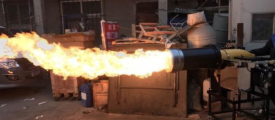 Enerji tasarrufu Kirli yağ yakıcısı 1300 kilowatt Güç Buharlaştırıcı kurutma makinesine uygulanır