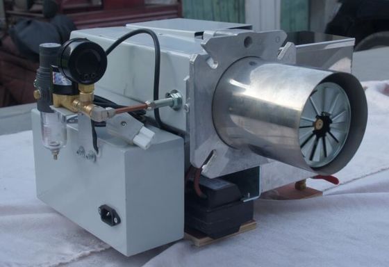 Dayanıklı dumansız atık yağ yakıcısı 400000 Btu / H Çıkış Sıcağı Oda ile