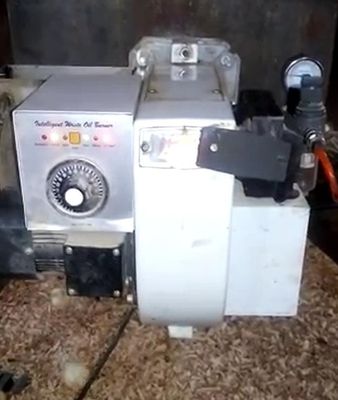 25 Kilogram Atölyesi Atık Yağ Yakıcı Nozzle 2.0 mm Kolay Bakım