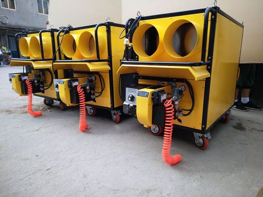 110 V / 60 Hz Tavuk Kuşatma Ekipmanı 2x250 mm Dia 100 L Petrol Tankı ile