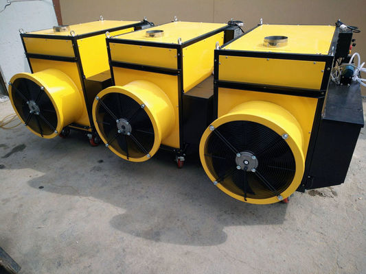 Sarı 300 Kg Atık Motor Yağı Isıtıcı Giyim Dayanıklı 8 Bar Çalışma Basıncı