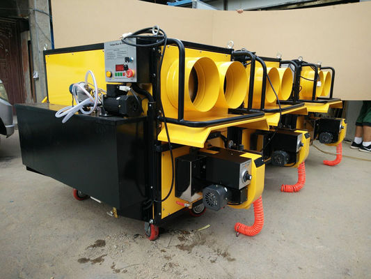 Sarı 300 Kg Atık Motor Yağı Isıtıcı Giyim Dayanıklı 8 Bar Çalışma Basıncı
