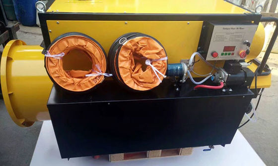 Hareketli Atık Motor Yağı Isıtıcısı, KVH 5000 Uçak Motoru Isıtıcısı 80-120 Kw