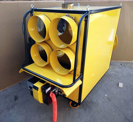 KVH 6000 Atık Motor Yağı Isıtıcısı Saatte 6 - 8 Liter Çift Fan Motoru
