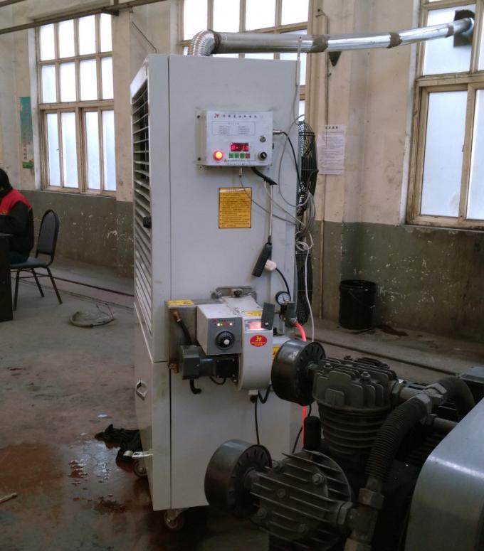Çok fonksiyonel garaj yağ ısıtıcısı 80-120 Kw Pencere gölgeleri Tasarımı Kolay Taşınma 0