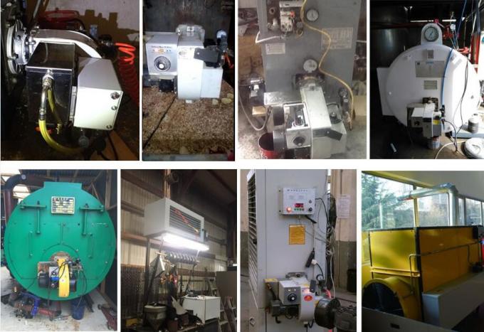 Taşınabilir 6-8 L / H Kullanılmış Atık Yağ Yakıcısı, Garaj Yağ Yakıcısı Temizliği Kolay 0