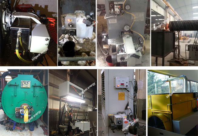 KV10 Kirli Yağ Yakıcısı Saatte 6 - 8 Litre, Atık Yağ Kazanı Uzun Yaşam Süresi 0