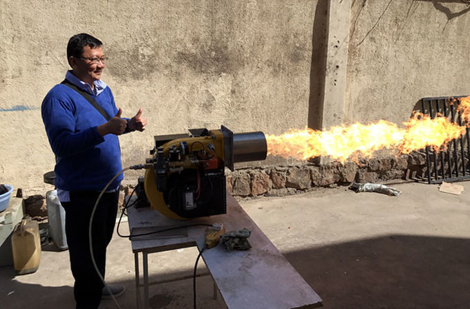 34 Kg Yağ Yanma Fırını Siphon Bakır 6 x 2 Milimeter Fırın / Isıtma için 0