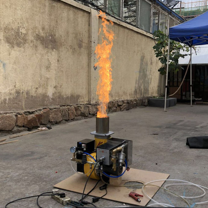 Yukarı yönlü motor yağı yakıcısı 300000 Kcal / H çıkış ısısı CE onaylı 0
