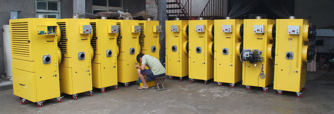 400000 Btu Atık Yağ Yakıcı Isıtıcı 0.6 Kw Fan Motoru OEM / ODM Mümkün 0