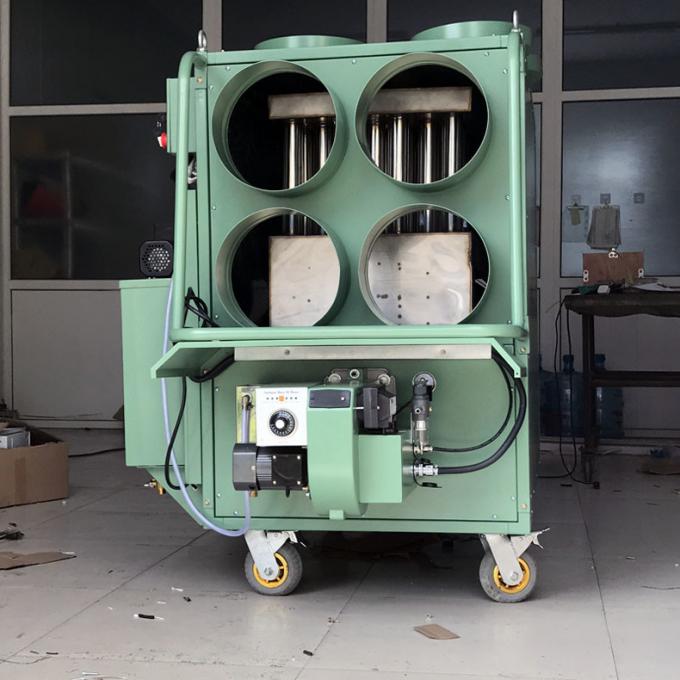 Tam otomatik atık yağ ısıtıcısı 2000 X 980 X 1380 mm Depo / Fabrika için 0